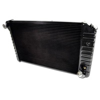 Corvette Radiator, 26 1/4" wide core (L-48 without air conditioning)