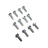 Thumbnail of Screw Set, shifter boot seal (automatic transmission) 