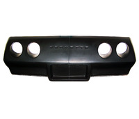 Corvette Bumper, rear cover (Tru-Flex fiberglass) 1 piece with center groove