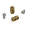 1968 - 1975 Stop, pair convertible top decklid release rod end