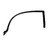Thumbnail of Weatherstrip, left door window opening on Z06 or fixed roof coupes