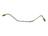 1963 - 1964 Line, right rear brake flex hose to wheel cylinder