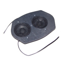 1963 - 1967 Speaker Assembly, twin dash 4 ohm "for use with modern hi-output stereo radios" (with air conditioning)