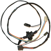 Corvette Wiring Harness, heater (without factory equipped  air conditioning)