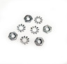 1963 - 1967 Nut Set, front parking / signal lamp housing