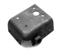 1965 - 1967 Reinforcement, left outer seatbelt mounting plate