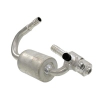 1966 - 1967 Fitting, air conditioning compressor with muffler (327 engine)