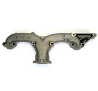 1962 - 1965 Manifold, right exhaust with fuel injection 2 1/2"