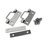 Thumbnail of Plate Kit, pair softtop rear latch catch with swing hooks