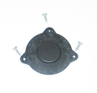1968 - 1976 Grommet, firewall push rod hole closeout plate with screws (automatic transmission)
