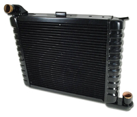 Corvette Radiator, brass/copper replacement (327 or 350 engine, manual transmission without air conditioning)