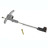 Thumbnail of Handle, manual 4 speed transmission shifter reverse lock-out "T" with cable