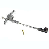 1959 - 1963 Handle, manual 4 speed transmission shifter reverse lock-out "T" with cable