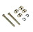 1988 - 1996 Pin Set, pair front brake caliper pad guides with clips
