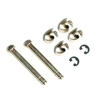 Corvette Pin Set, pair front brake caliper pad guides with clips