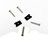 1968 - 1975 Screw Set, interior rear view mirror base (convertible)