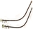 1953 - 1954 Wiring Harness, rear license lamp leads without sockets