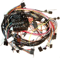 Corvette Wiring Harness, main dash (without factory equipped  air conditioning)