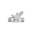 1978 - 1982 Lever, left lock rod pivot 