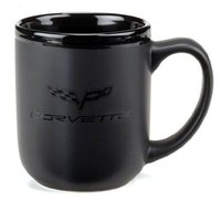 Black Coffee Mug (Two-Tone with C6 Logo)