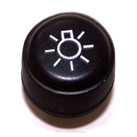 1984 - 1985 Knob, headlamp switch without shaft (later style logo)