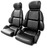 1989 - 1992 Seat Cover Set Mounted on Foam, replacement leatherette [standard]