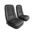 1968 Seat Cover Set, vinyl with basketweave inserts as original