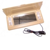 1979 - 1980 Mirror, lighted vanity mounts to right sunvisor (doeskin color)