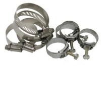 1972 Clamp Set, 350 engine cooling hose (LT-1 with air conditioning)