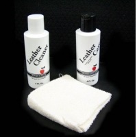 Apple Polishes Leather Care Starter Kit (Cleaner & Conditioner 4oz. bottles)
