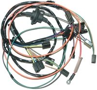 Corvette Wiring Harness, factory equipped air conditioning & heater  