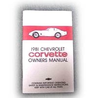 Corvette Manual, owners