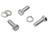1965 - 1974 Bolt Set, alternator bracket mounting (396, 427, & 454 engines without power steering)