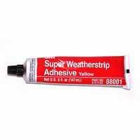 Adhesive, weatherstrip rubber cement 5oz. yellow