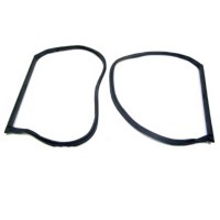 1977L - 1982 Weatherstrip, pair t-top / roof panel (18 fastening pins)