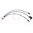 Thumbnail of Cable Set, convertible top rear decklid release with handle