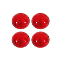 1968 - 1973 Lens, set of 4 tail lamp (aftermarket bubble style)