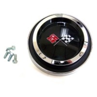 Corvette Wheel Disc Cap with Emblem (P02 Option)