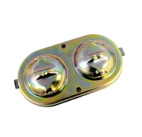 1967 Brake Master Cylinder Cap with Gasket (correct stamping)