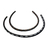 1963 - 1967 Heater Hose, pair heater (3/4" & 5/8")