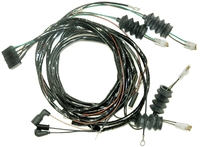 Corvette Wiring Harness, convertible rear body lamp without reverse light option