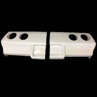 1974 Bumper, rear cover fiberglass (2 piece)