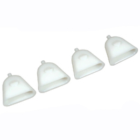 1968 - 1982 Bushing Set, t-top tab guide insert (coupe) white