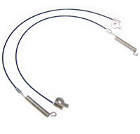 1969 - 1975 Cable, pair convertible softtop side tension