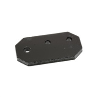 Corvette Reinforcement, seat track rear mounting plate (2 required per seat)