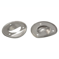 Corvette Shield, pair rear vent drain hose (coupe)