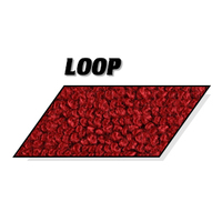 Corvette Carpet Section, 36" x 72"  Poly Back (Add On Item to Carpet Set Orders Only)