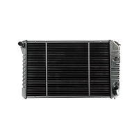 Corvette Radiator, copper/brass replacement 26 1/4" wide 4 core 
