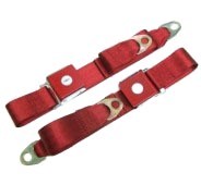 1964 - 1966E Seatbelt Set, lap replacement "OE style" 