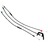 1989 - 1992E Cable Set, convertible top rear decklid release with handle